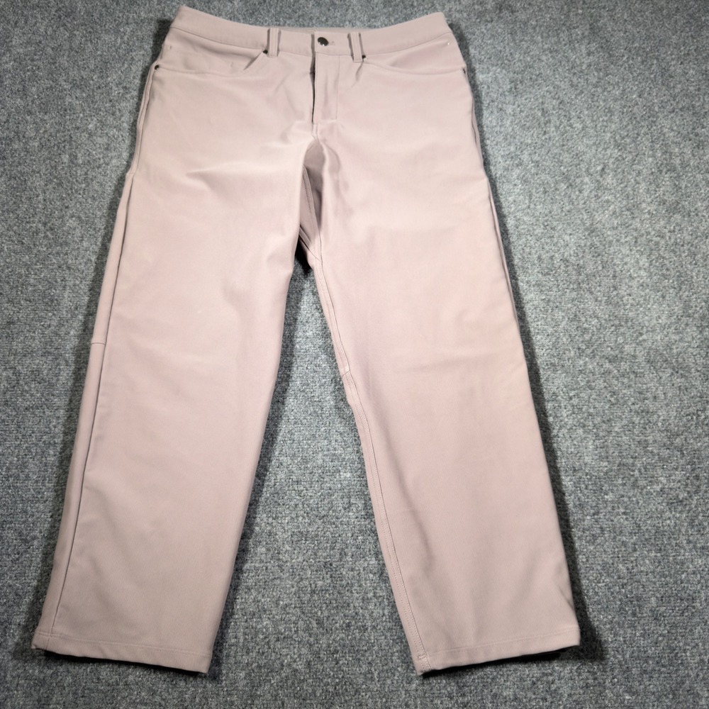 Lululemon ABC Relaxed-Fit Crop Pant Cord Men's size 33x26